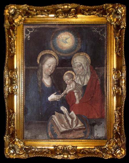 framed  unknow artist Virgin and Child with St Anne, ta009-2